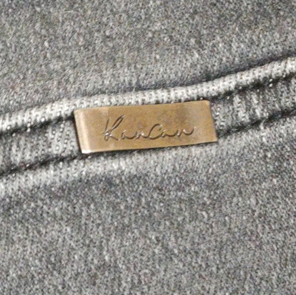 Kancan Women's Skinny Gray Frayed Hem Jeans - Picture 7 of 10